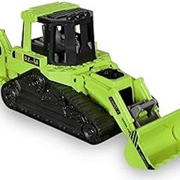 PRIME DEALS 2 in 1 Bulldozer and Excavator Construction Toy Vehicle (Excavator and Bulldozer Green)-18