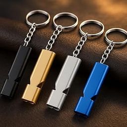 Arrowmax Loud Sports Whistle with Lanyard - Metal & Plastic Referee Whistle for Coaching, Football, Cricket, Emergency, Outdoor, Survival, Safety, Gym, Dog Training, Multipurpose Whistle-2 Pc-picture-10