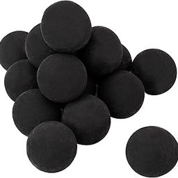 Skyflame Ceramic Fire Balls, Set of 15 Round Fire Stones Set for Indoor and Outdoor Fire Pits or Fireplaces Accessory, 3 Inch, Black-picture-11
