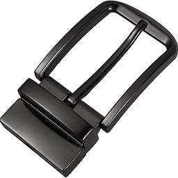 Fashion Metal Belt Buckle for Leather Strap Single Prong Belt Accessories Black Clothing Shoes & Accessories | Mens Accessories | Belt Buckles-image-46