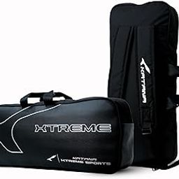 Katana Xtreme Smart Badminton Kitbag with Thermal Insulation | Large Shoe Compartment | Water Bottle Holder | Encased Racket Holder | Ideal for Professionals Badminton Kitbag (Black)-image-15