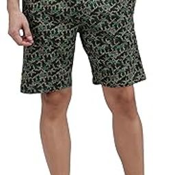 Comfy Men Cotton Regular Print Bermuda Zipper (Colour and Print May Vary)-image-66
