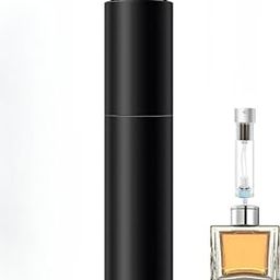 Mini Pocket Size For Travelling And Outgoing Refillable Bottle Travel Perfume Atomiser Refillable Spray Bottle Portable Empty Cologne Dispenser Fragrance Scent Pump Case Fill From Bottom 10ml (Black)-49