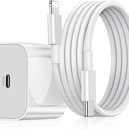 20W Original (MFi-Certified) Charger&Cable Compatible with iPhone 14/14Plus/14Pro/14Promax 13/13Pro/13Promax 12/12Pro/12/11/X/Xr Series (White)-image-34
