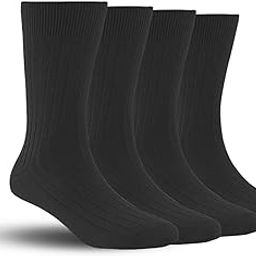 Premium Bamboo Supersoft Strechable Odour control Men Formal socks - Pack of 4 pairs - Black- Freesize(7-11)-image-15