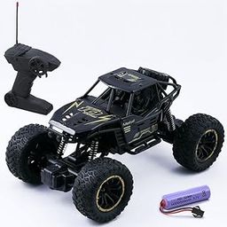Wembley Rc Monster Truck Remote Control Car for Kids Rock Crawler 5 Function 1:18 Rc Car Toys for Boys 2Wd Offroad High Speed Remote Car Toys for Kids 5 Years 12 - Black-26