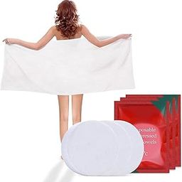 Urshigar Tablet Towel, Compressed Tissues Big Disposable, Travel Facial Towel Pure Cotton Compressed Reusable Pack of 3 For Man Woman And Kids Size140x70 CM Pack of 1-image-75