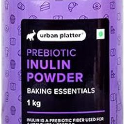 Urban Platter Inulin Powder, 1Kg [Fructo Oligo Saccharides, Prebiotic & Rich in Fiber, FOS]-0