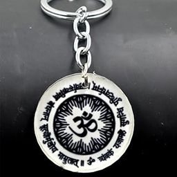 Om Mahamrityunjaya Mantra Religious keychain for Men and Women-51