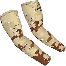 GILIOS Arm Sleeves For Men And Women Desert Storm Camouflage Background Cooling Arm Sleeves Cycling Arm Cover-image-22