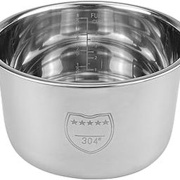 3L Rice Cooker Inner Pot Replacement,Stainless Steel Cooking Pot Insert Liner Cookware Replacement Accessories for Home Kitchen Shop-image-53