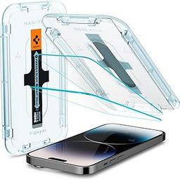 Spigen Ez Fit Tempered Glass Screen Protector For Iphone 14 Pro Smartphone- 2 Pack (Sensor Protection)-29