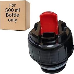 Replacement Button Flip Lid Compatible for Cello Flask only | Lid for Hot and Cold Vacuum Bottle | (Don't buy for other type bottles) Size- (500 ml)-0
