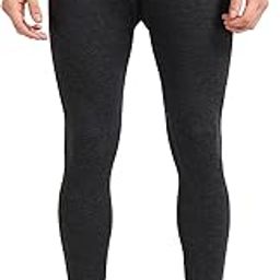 Men's Thermal Pants | Antibacterial, Skin Friendly with Cotton Blazetech Heat Retention | Slim Fit Solid Thermal Pants-image-67