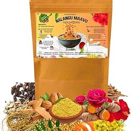 Nalangu Maavu powder 30+ Herbs – 100% Herbal Bath and Face Powder | Skin Brightening, Exfoliating & Glow Boosting Ubtan | Ayurvedic Beauty Secret | Ancient Ayurvedic Secret-54