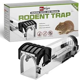 Mr. Right Humane Rodent/Mouse Trap Cage for House & Garden-image-41