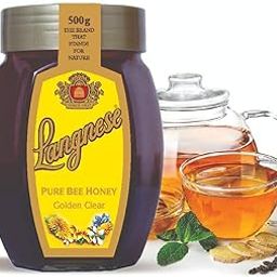 Langnese 100% Natural Golden Clear Pure Bee Honey With Rich And Smooth 500gm Jar (Imported)-image-11