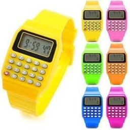 BuySasta Digital Smart Calculator Watch Kids for - Boy & Girl (Multi - Color) - 1 PCS-22
