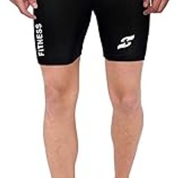 Zexer Men Running Shorts Compression Tights Base Layer Underwear Shorts Bicycle Leggings (Small)-17
