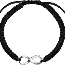 925 Silver Infinity Bracelet, Adjustable | Gifts for Women and Girls | With Certificate of Authenticity and 925 Stamp | 6 Months Warranty-37