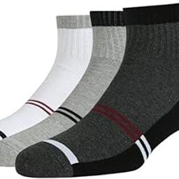 Men's Cotton Ankle Length Socks (Pack of 3) White, Light Grey Melange, Anthra Melange-picture-56