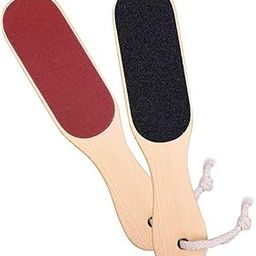 Aternal Foot Rasp Double Sided Pumice Stone Wooden Handle Foot File Tool for Foot Care Pedicure Surface Tool-14