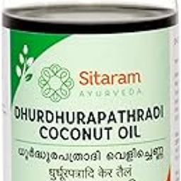 Sitaram Ayurveda Dhurdhoorapathradi Hair Oil | Dhurdhurapatradi Keratailam | Durdurapatradi Coconut Oil (200 ml)-image-35