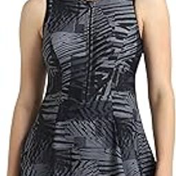 Speedo Women's Endurance10 Printed Closedback Swimdress with Boyleg Swimming Costume | Chlorine Resistance | Shape Retention Fabric | UPF 40+ Sun Protection | Removable Bra Pads-image-19