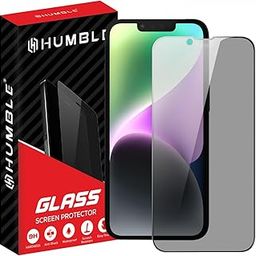 HUMBLE Edge To Edge Privacy Tempered Glass For Iphone 13, 13 Pro and 14 (6.1 Inches) With Easy Self Installation Kit (PT-13/13 Pro/14) - Black-20
