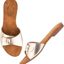 Buckle Style Flats for Women & Girls|Cushioned Footbed|Flexible|Casual, Formal, Daily, Office & College Wear-picture-19
