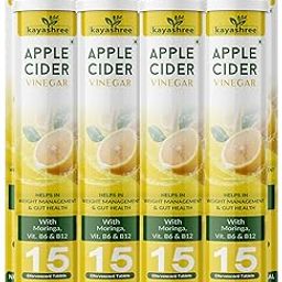 Kayashree Apple Cider Vinegar Effervescent Tablets | 15 Tablets | Lemon Flavour (9)-image-25