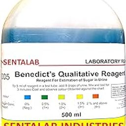 (SENTALAB) Benedict s Qualitative Reagent, 500 ml-image-2