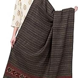 Woolen Kullu Shawl/Stole for Women, Warm and Soft Winter Wrap for Ladies/Girls (Size – 40 x 80 inch)-image-80