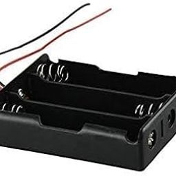 SS ROBOTICS 3S 18650 Battery Holder Case with Wire Leads, Black Plastic, 3-Cell Configuration-14