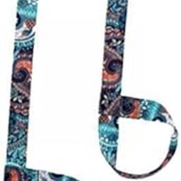 Enakshi (LABEL) Creations 4xYoga Mat Strap Men Women Adult Yoga Mat Carrier Strap for Gym Sports Pilates Blue-image-90