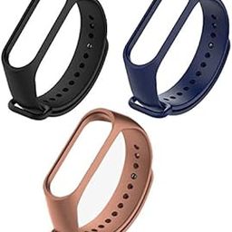 Inefable® Mi Band 3 & 4 Strap Band Wristband Strap Compatible with Mi Band M3 & M4 Original Device Not Included |-10