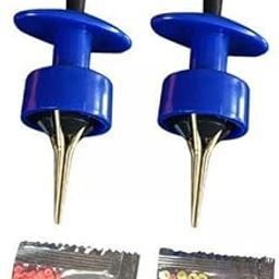 MERISHOPP® 3xLive Bloodworms Lure Clips Hanger Earthworms Hook Clips Fishing Rubber Bands Blue | Sporting Goods | Fishing | Fishing Equipment | Other Fishing Equipment-image-2