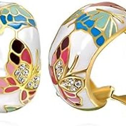 Jewellery Sets for Women Enamel Necklace Pendant Jewellery set with Earrings For Girls/Women-13