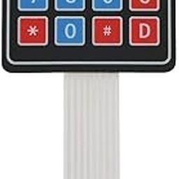 Robodo 4x4 Matrix Keypad Membrane Switch Arduino, Arm and Other MCU (Pack of 1)-30