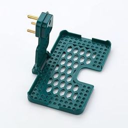 PENTOLE Multi-Purpose Mobile Stand Holder for Charging, Wall Mount Hanging, Safe to Use Durable Plastic (Green)-3