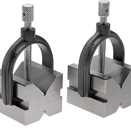 Vee Blocks VME VB-05 1 Capacity V Block and Clamp Pair - 1-1/4 wide-20