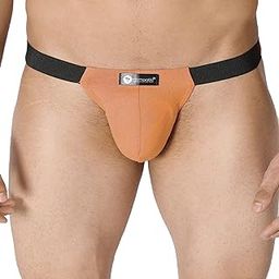 Men Solid 4 Way Stretchable Cotton 95% Spandex 5% Tanga Brief Underwear-picture-5