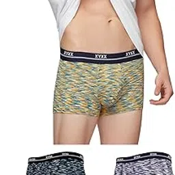 xyxx Men's Artisto Micromodal Regular Fit Printed Antimicrobial Trunks with No Marks Waistband (Pack of 3)-picture-47