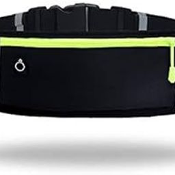 Running Belt Waist Pack, Sports Phone Holder with Zipper Pockets, Waterproof Fitness Waist Bag for Jogging, Hiking, Travel-image-18