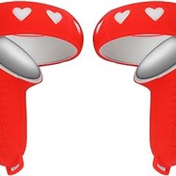 LOOM TREE® Left and Controller Grip Cover Anti Shock Anti Slip for Quest 2 Red | Virtual Reality | Cases, Covers & Skins-picture-22
