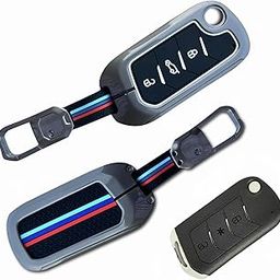 NEODRIFT 'KeyShield' Car Key Cover for Mahindra XUV 700 (Shape 1, 03 Buttons) (Durable, Stylish, and 360° Protection)-image-97