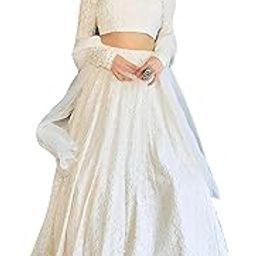 Women's Georgette Embroidery Lehenga Choli with Dupatta I Navratri Stylish Lehenga Choli for women-picture-23