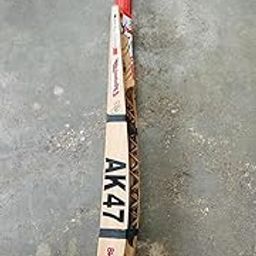 Big bestow BB Sports AK-47 Double Blad Cricket BAT Full Size with Free Bat Cover Kashmir Willow Cricket Bat for 15+ Yrs (1.1 kg)[ Kashmir Willow]-image-2