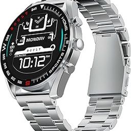 Boult Mirage Smart Watch 1.39''HD Screen, Bluetooth Calling, IP67, Zinc Alloy Frame, 500 Nits Brightness, AI Voice Assistant, SpO2 Monitoring, 120+ Sports Mode (Inox Steel)-picture-14