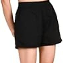 Women's Regular Linen Shorts-28